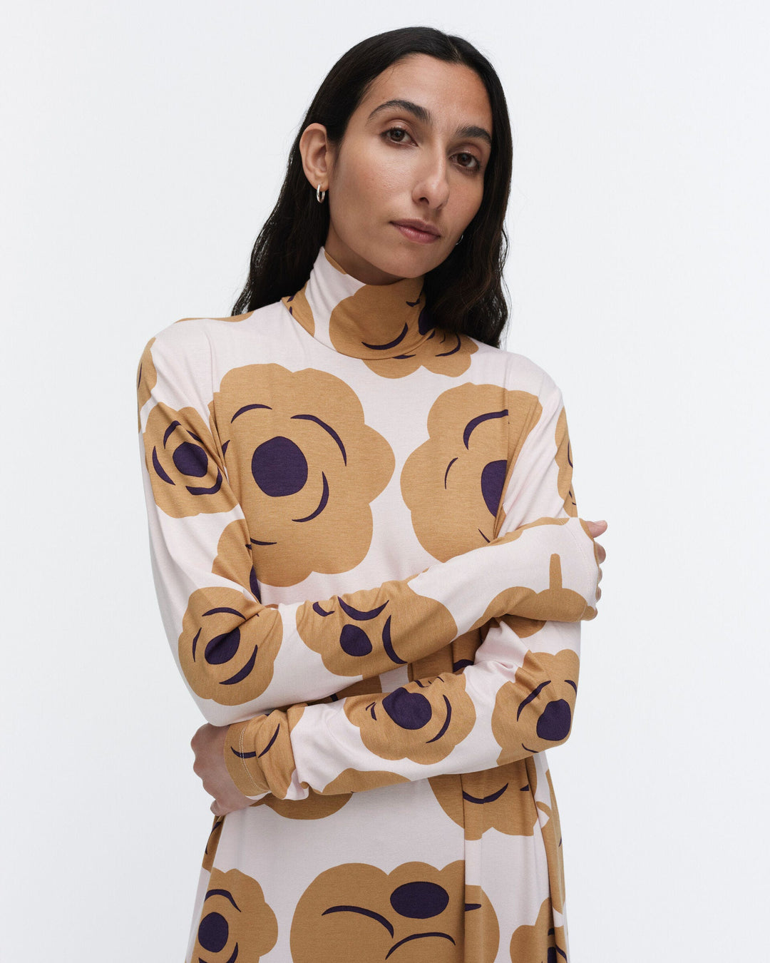 cavea tumma jersey dress - light pink/brown