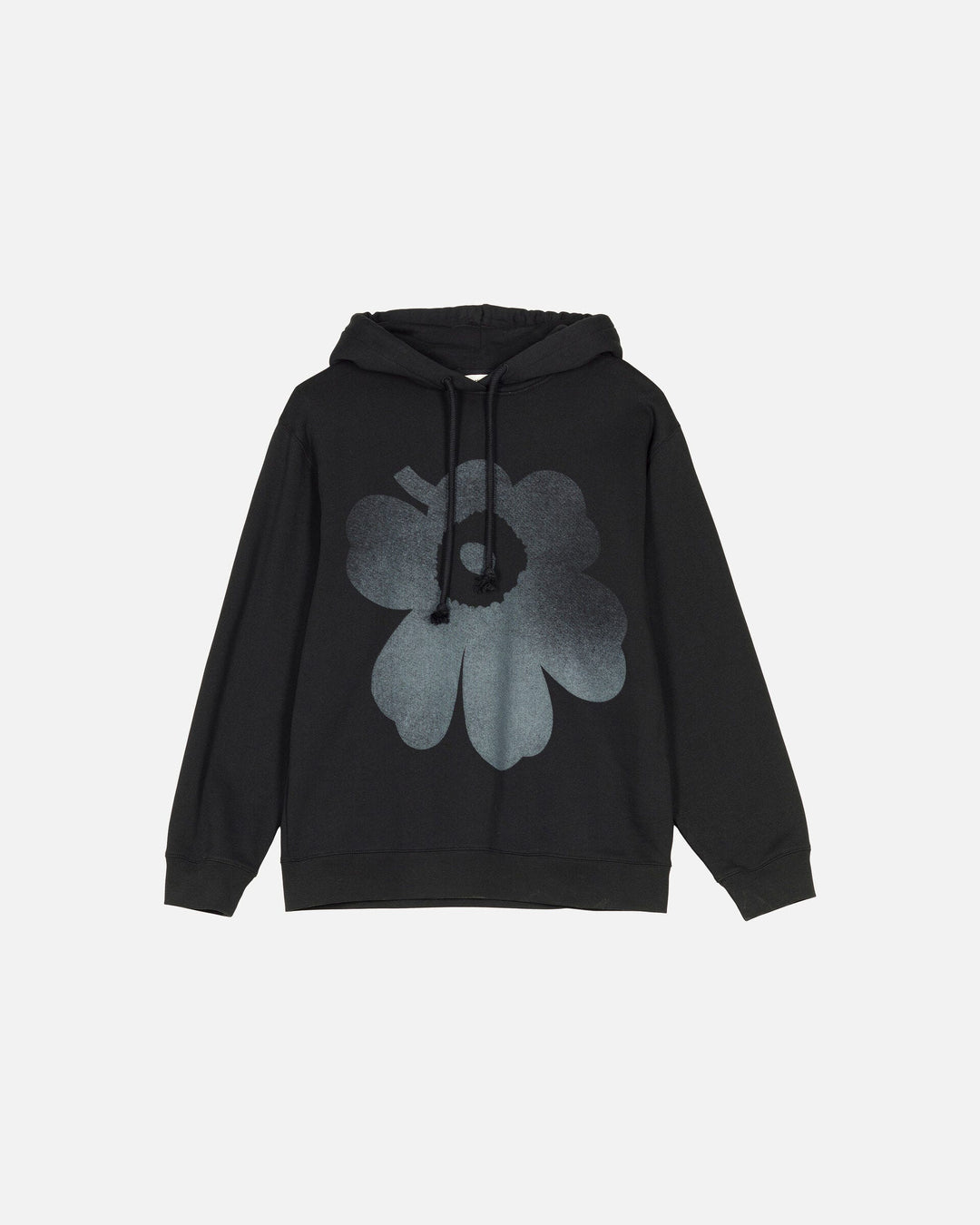 kioski teesi unikko placement hoodie - black