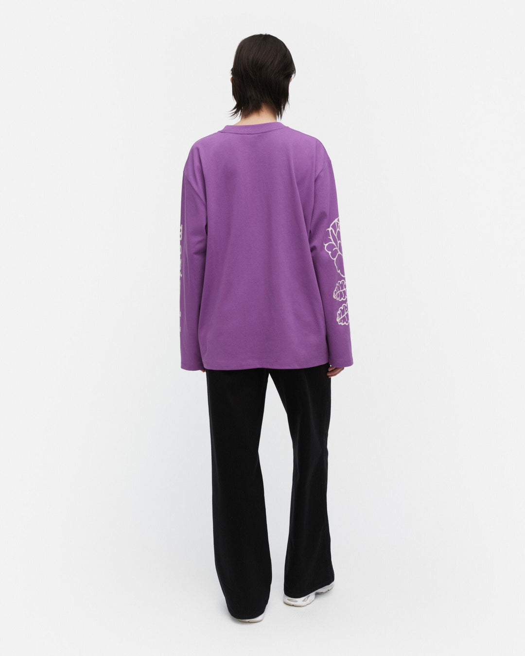kioski oksat vihkiruusu placement jersey shirt - purple