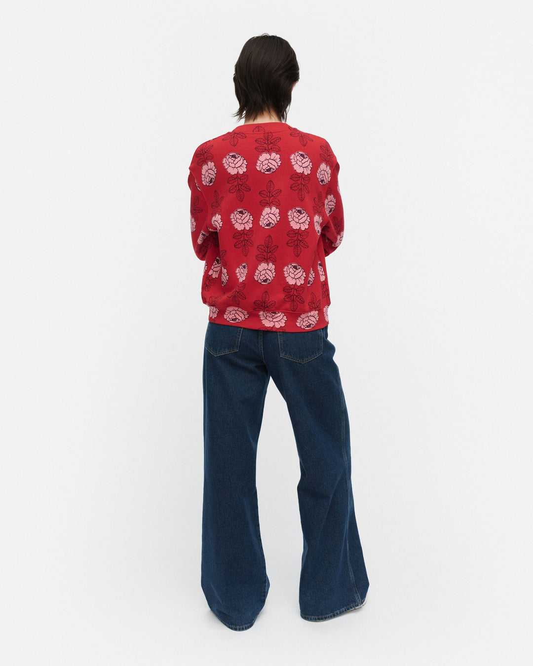 kioski leiot vihkiruusu sweatshirt - red