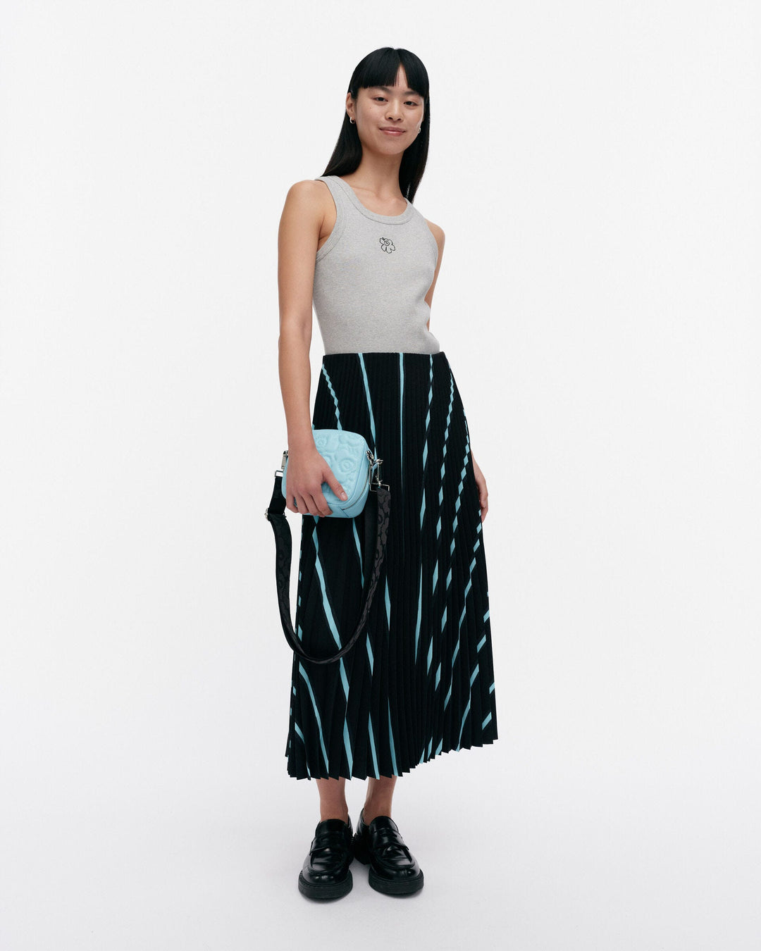 baby gratha unikko shoulder bag - light blue