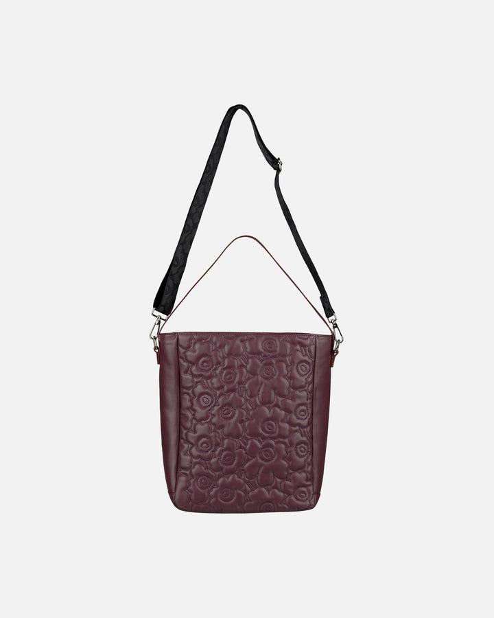 gratha unikko tote shoulder bag - berry