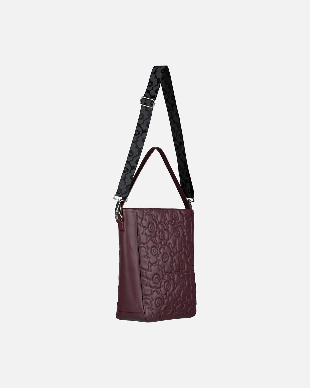 gratha unikko tote shoulder bag - berry