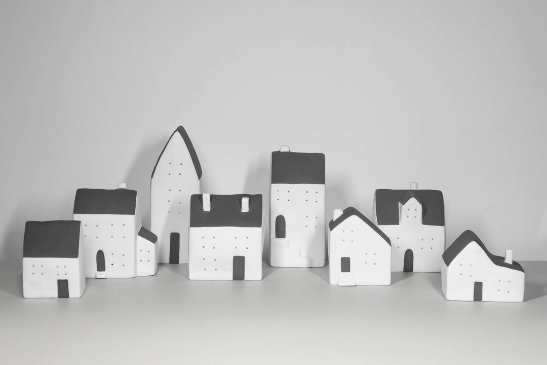 Cozy Ceramic LED House Large