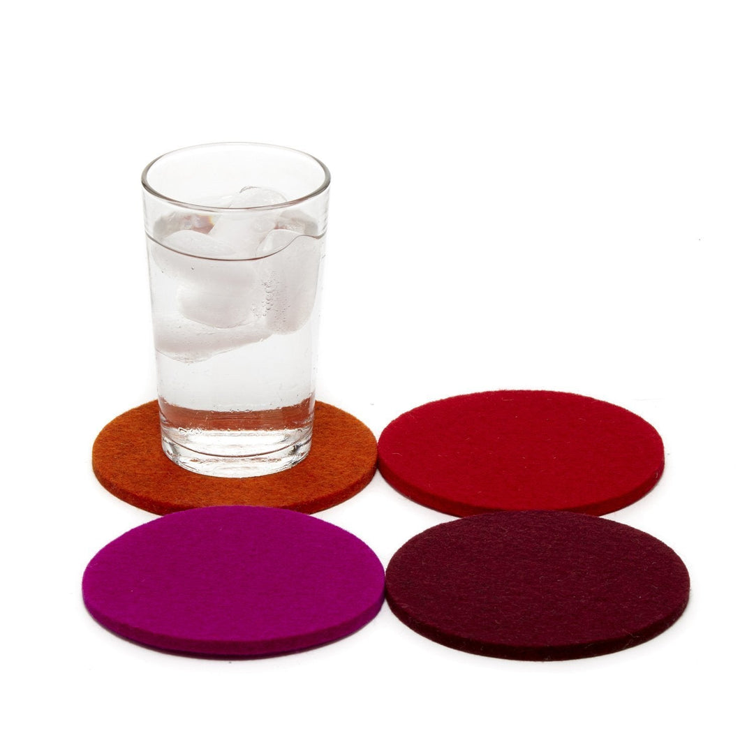 Bierfilzl Felt Round Coasters