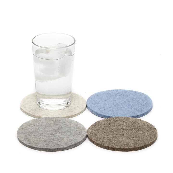 Bierfilzl Felt Round Coasters