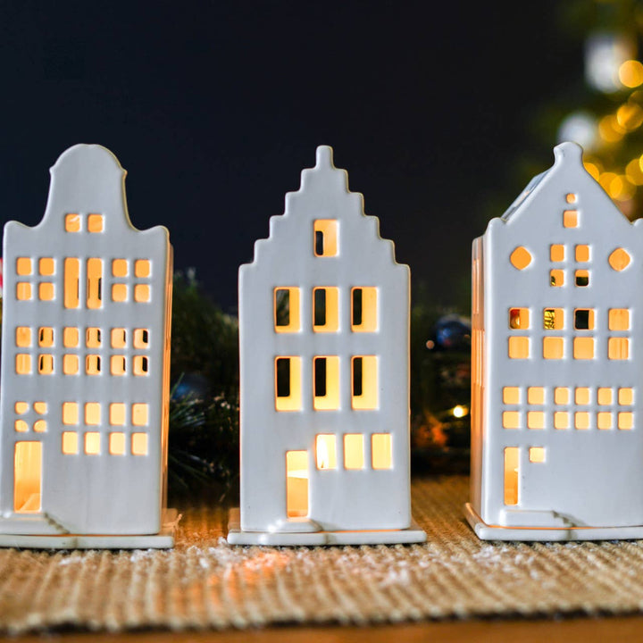 Canal House Tealight Holder - Bell Gable