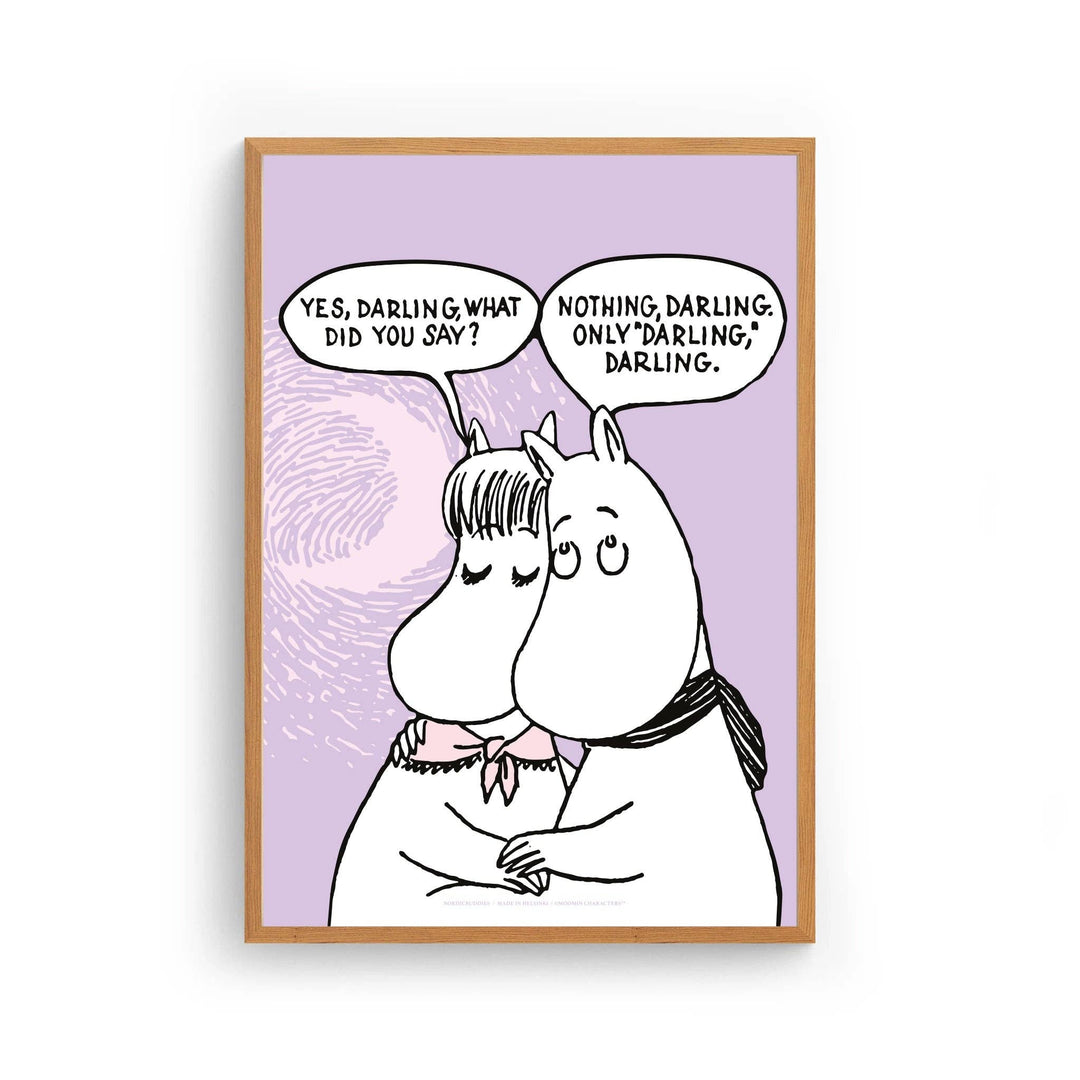 Moomin Darling Poster: 50x70cm