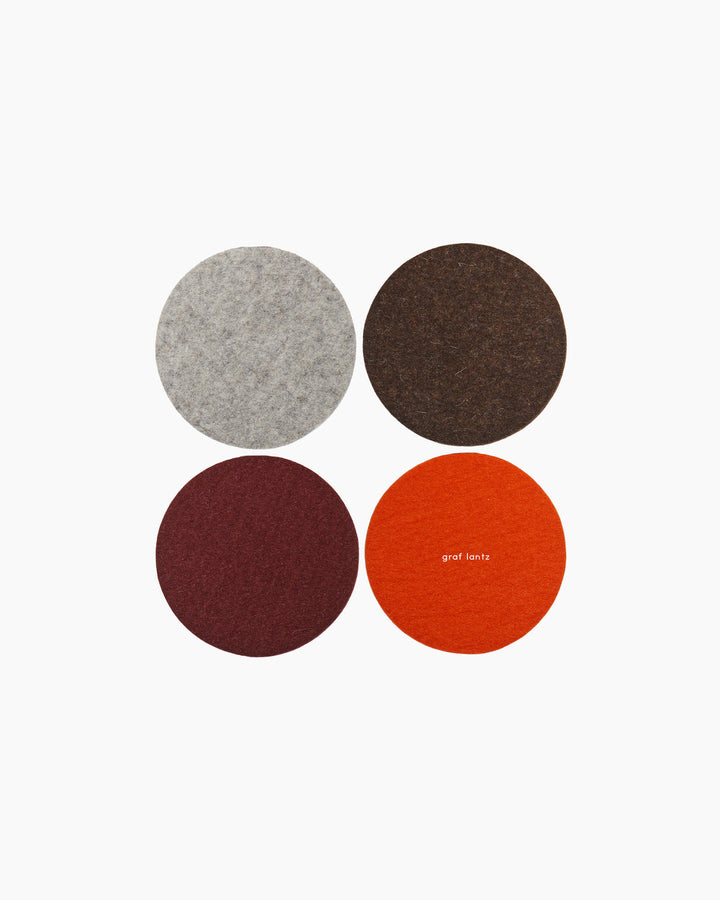 Bierfilzl Felt Round Coasters