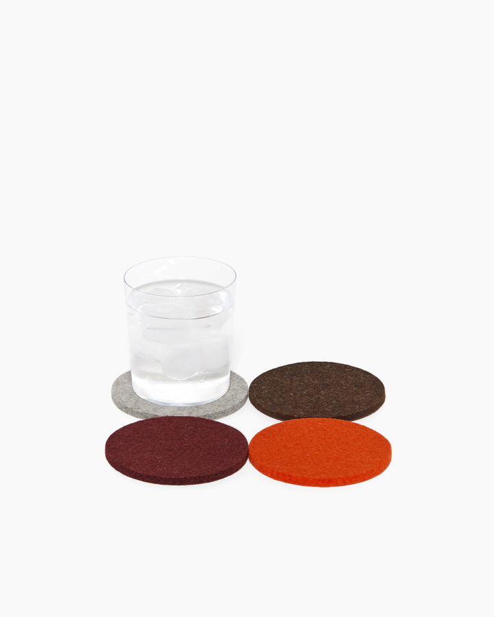 Bierfilzl Felt Round Coasters
