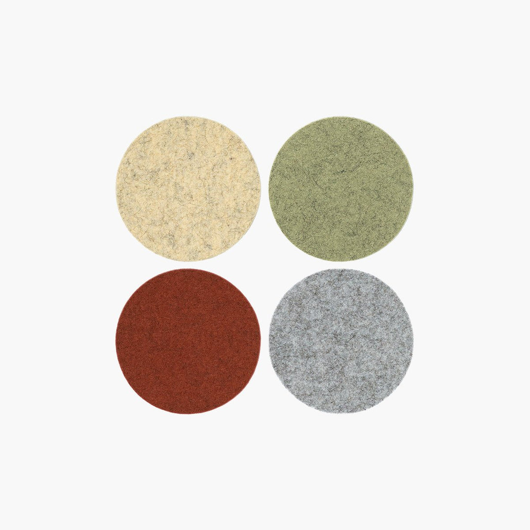 Bierfilzl Felt Round Coasters