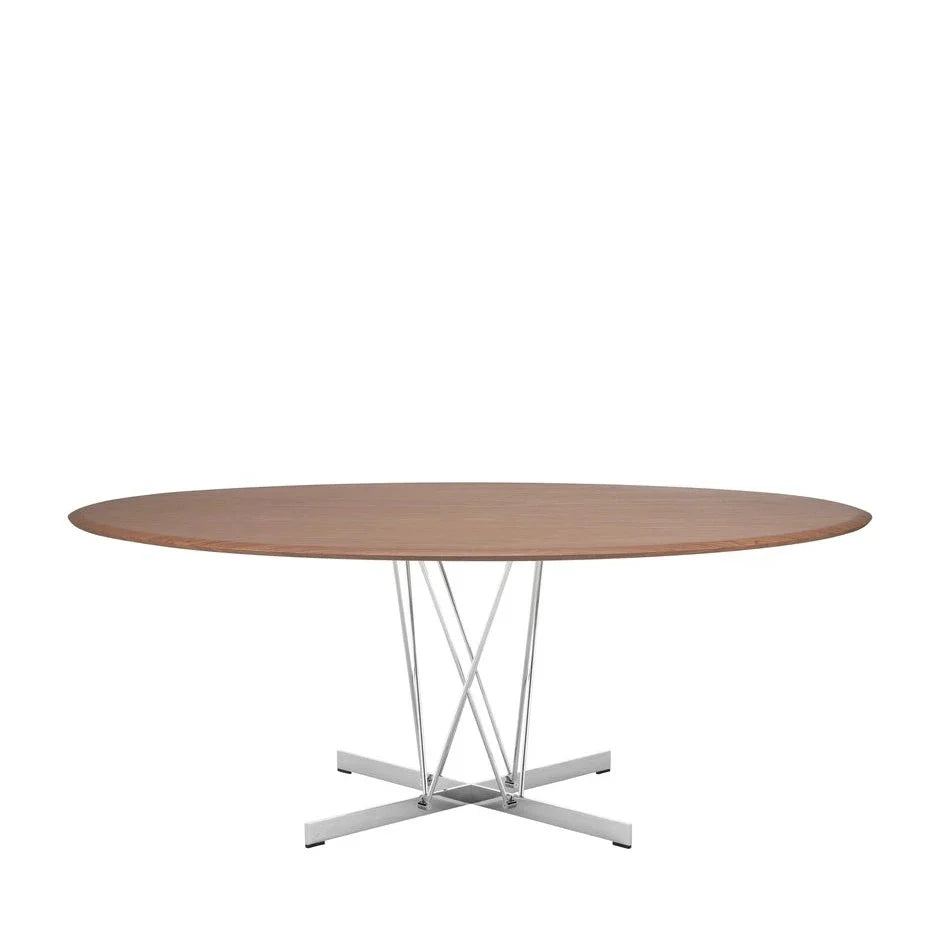 Viscount of Wood Oval Table