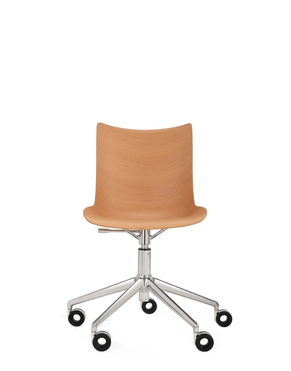 P/Wood Swivel Chair