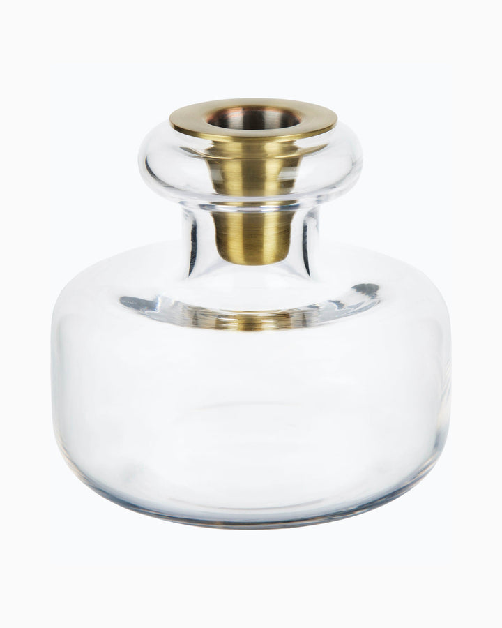 puteli candle holder clear