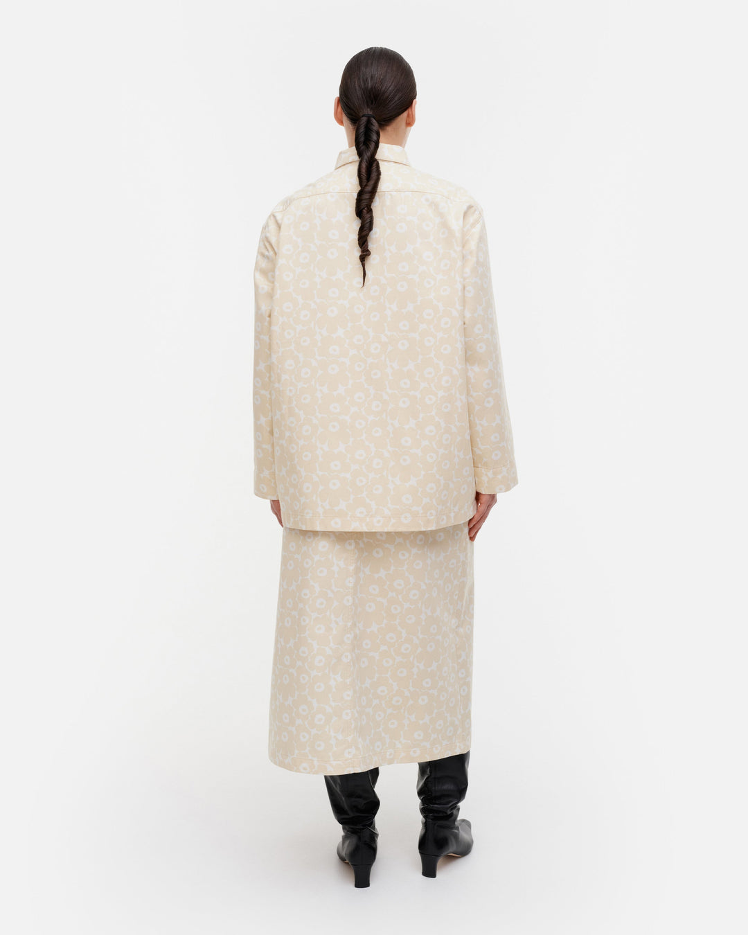 paluu unikko cotton overshirt