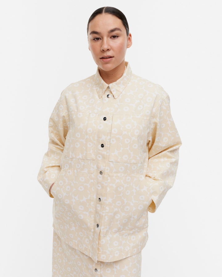 paluu unikko cotton overshirt