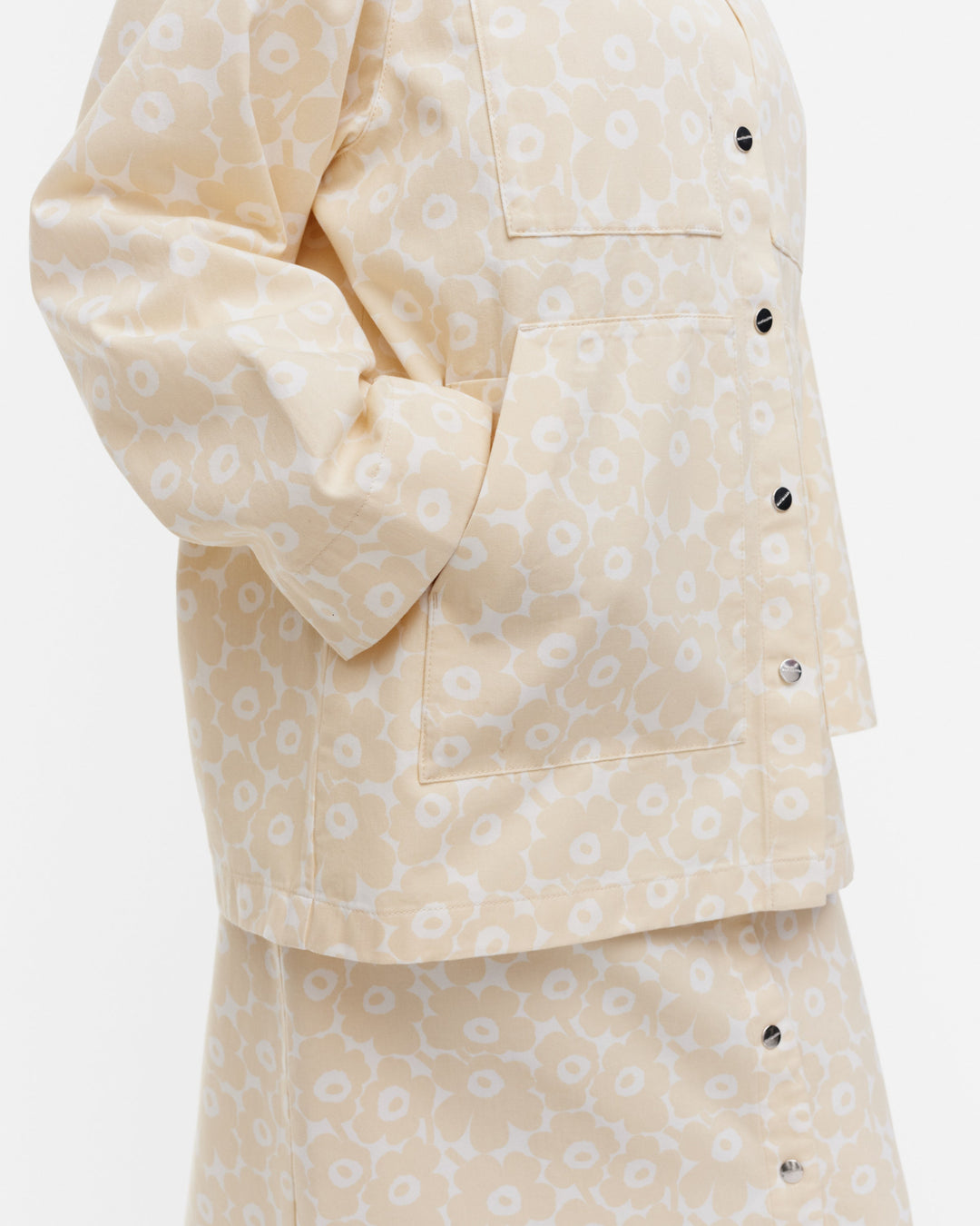 paluu unikko cotton overshirt