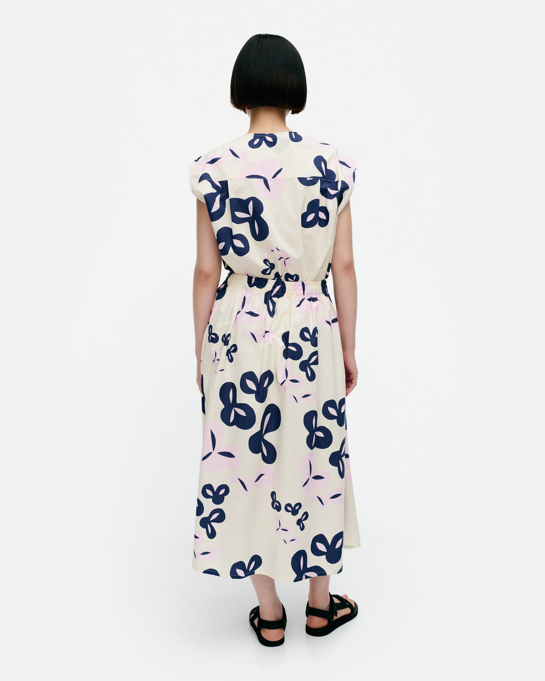 garrel poiminto cotton poplin skirt