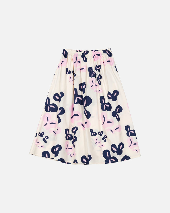 garrel poiminto cotton poplin skirt