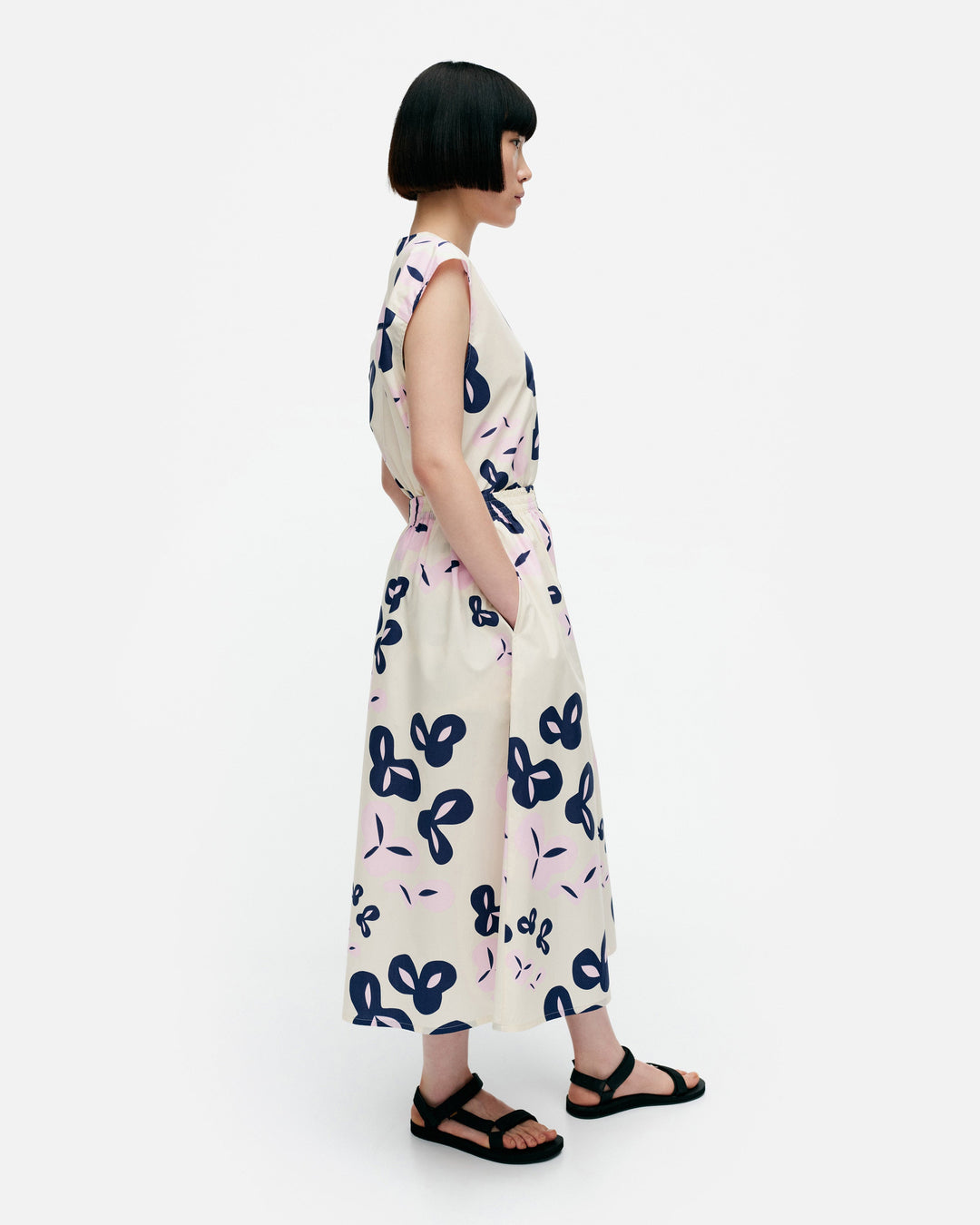 garrel poiminto cotton poplin skirt