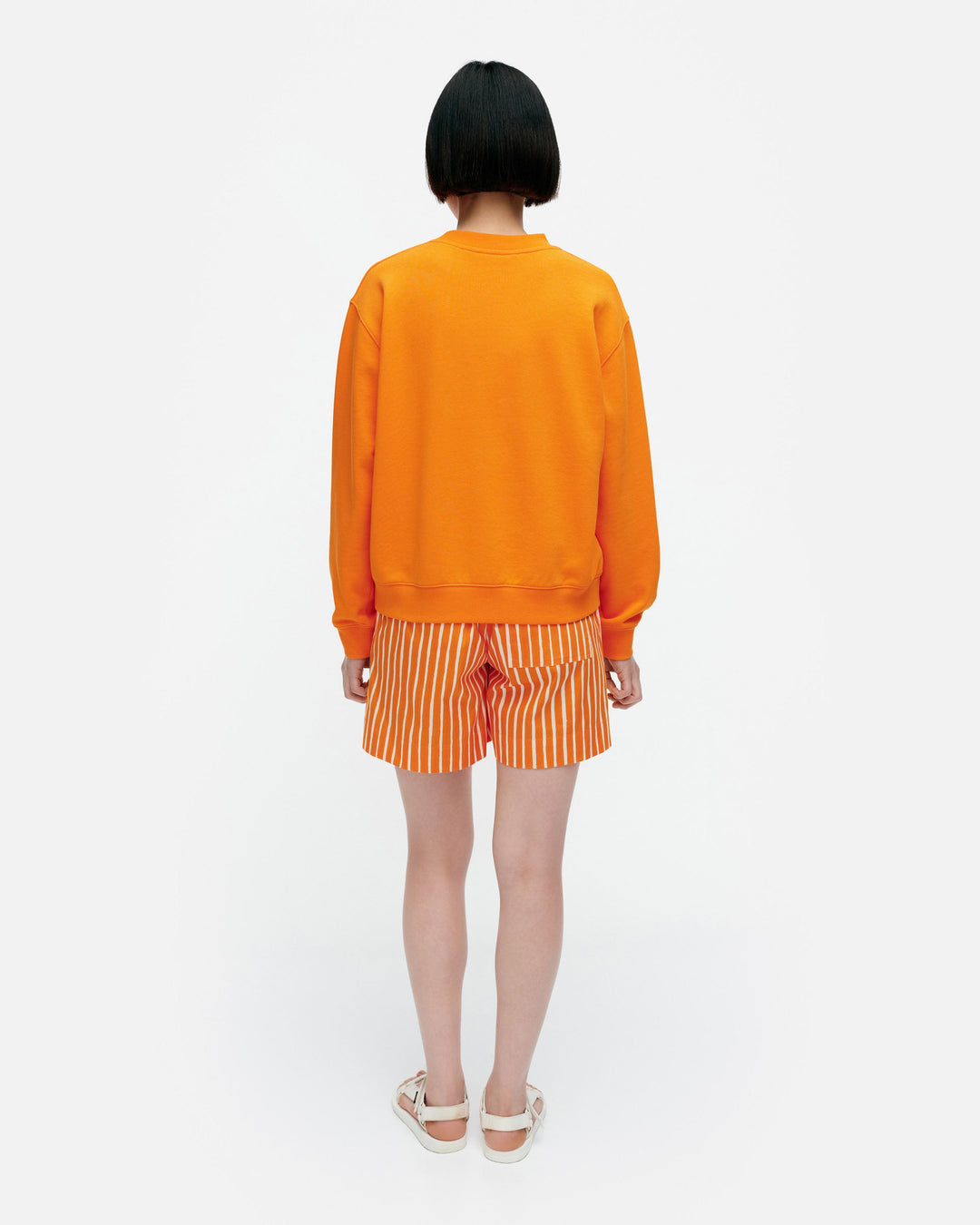 kioski leiot unikko sweatshirt - orange