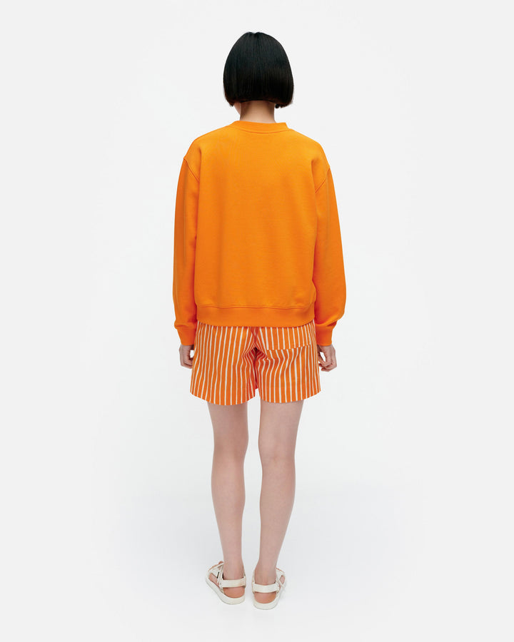 kioski leiot unikko sweatshirt - orange