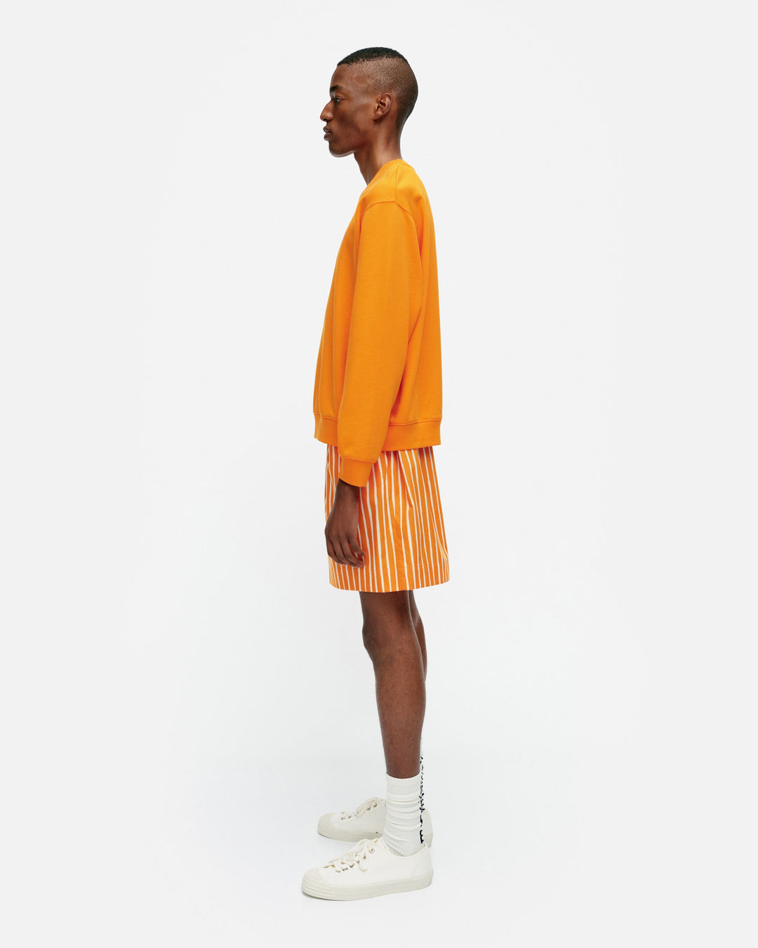 kioski leiot unikko sweatshirt - orange