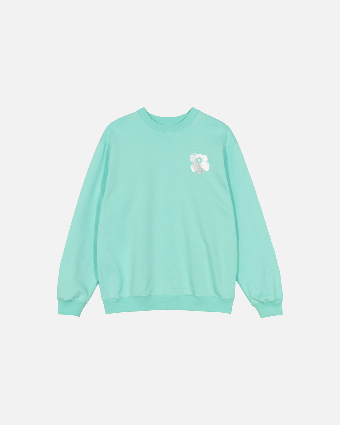 kioski loisto unikko sweatshirt - turquoise