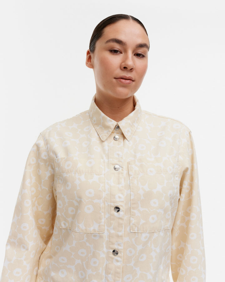 papaver unikko cotton overall - cream