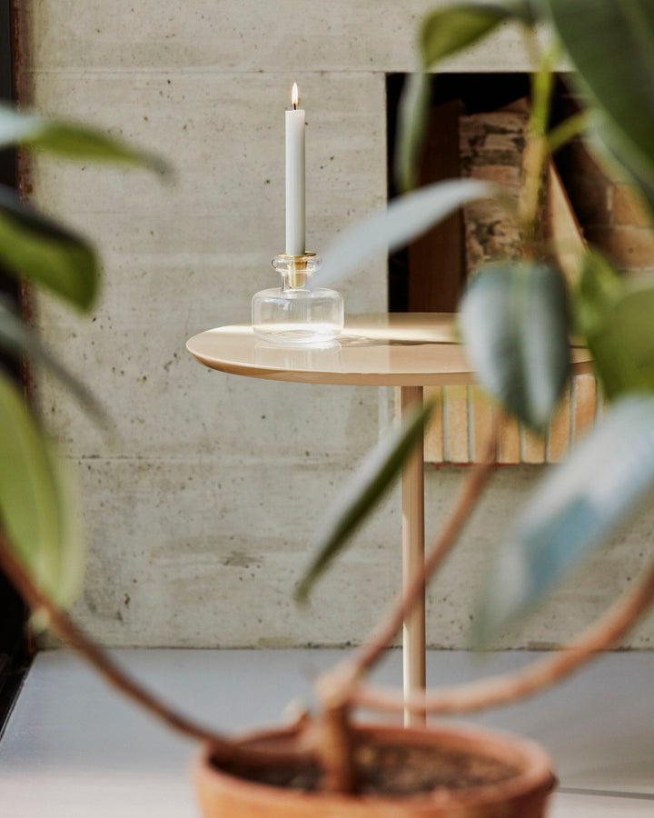 puteli candle holder clear