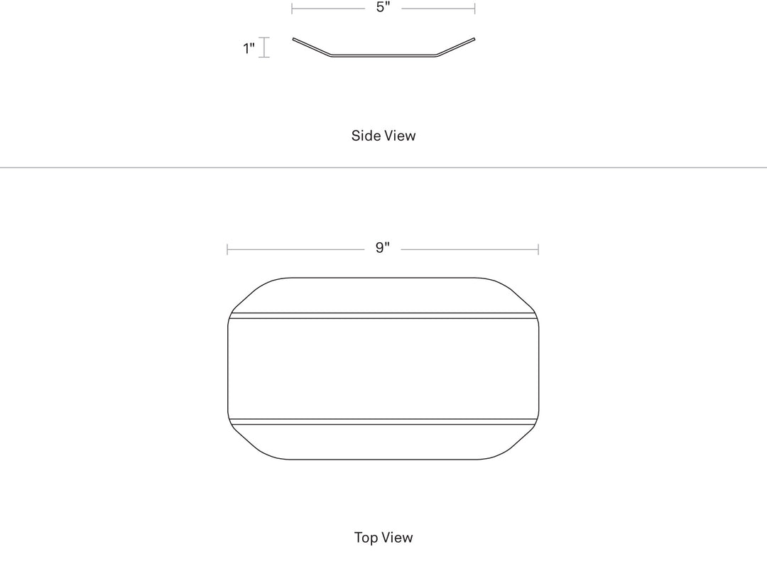Twofold Small Tray