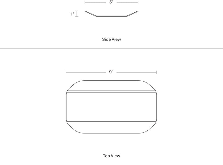 Twofold Small Tray