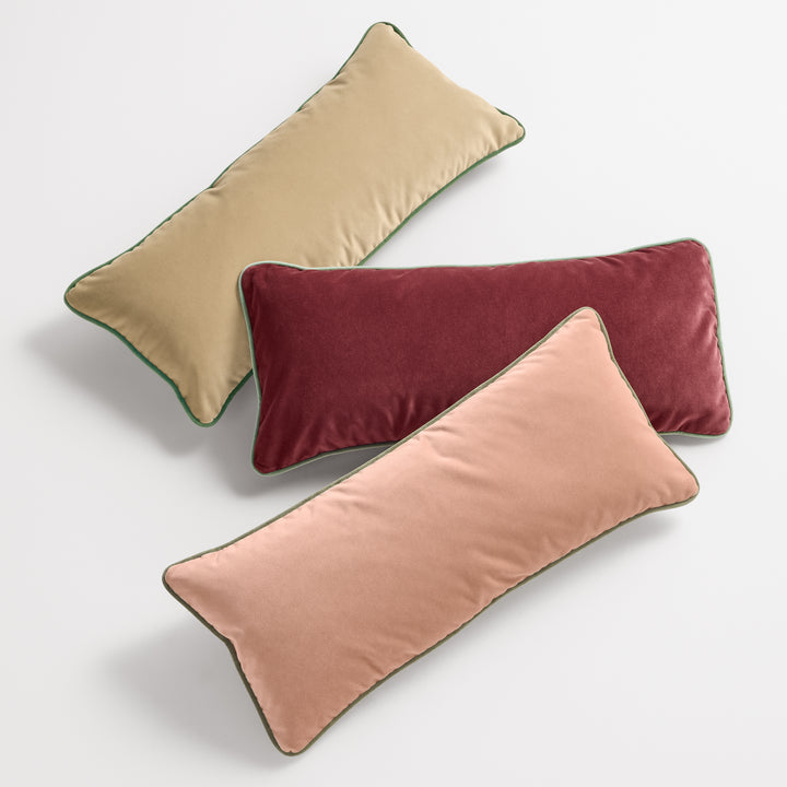 Union Velvet 13" x 30" Lumbar Pillow