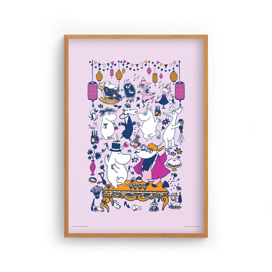 Moomin Party Poster: 50x70cm