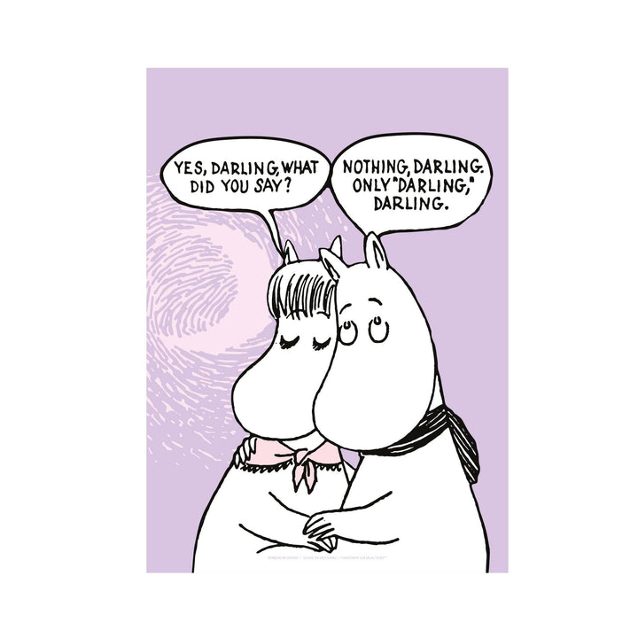 Moomin Darling Poster: 50x70cm