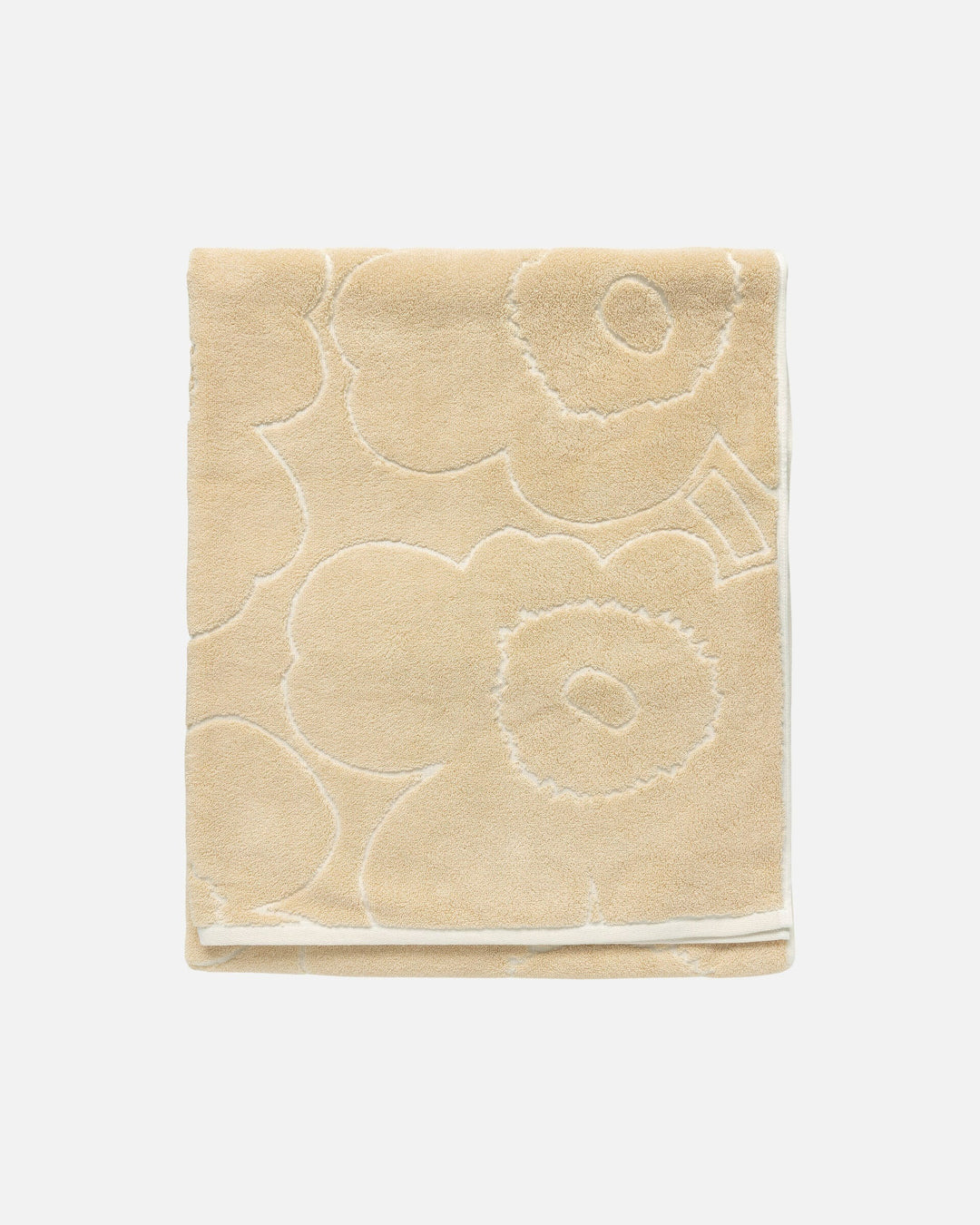 piirto unikko bath towel - beige