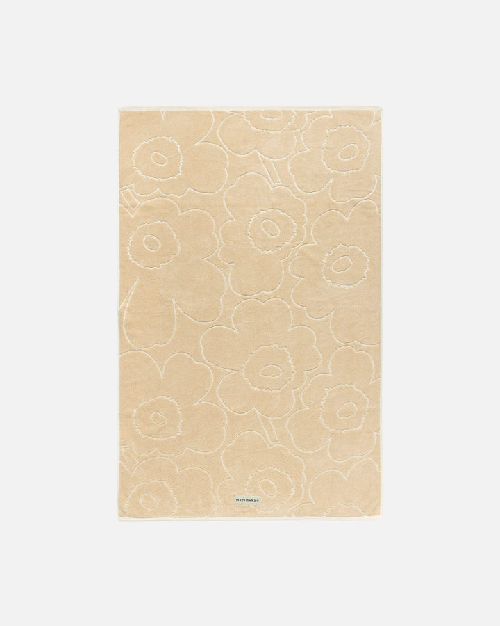 piirto unikko bath towel - beige