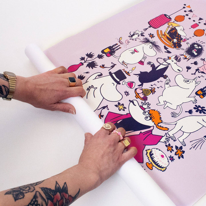 Moomin Party Poster: 50x70cm