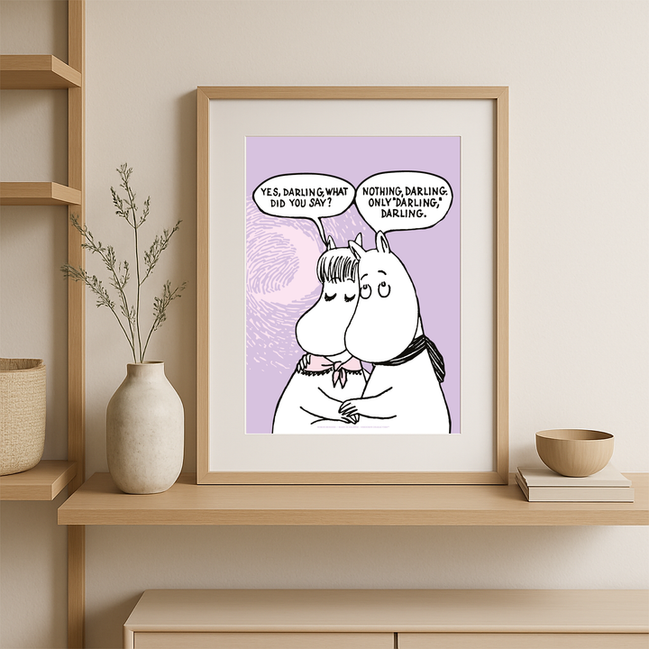 Moomin Darling Poster: 50x70cm