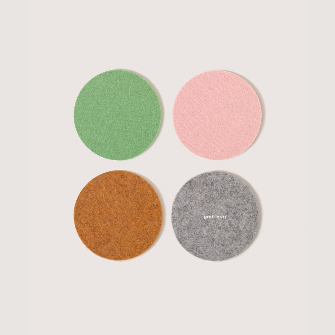 Bierfilzl Felt Round Coasters