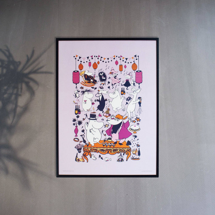 Moomin Party Poster: 50x70cm