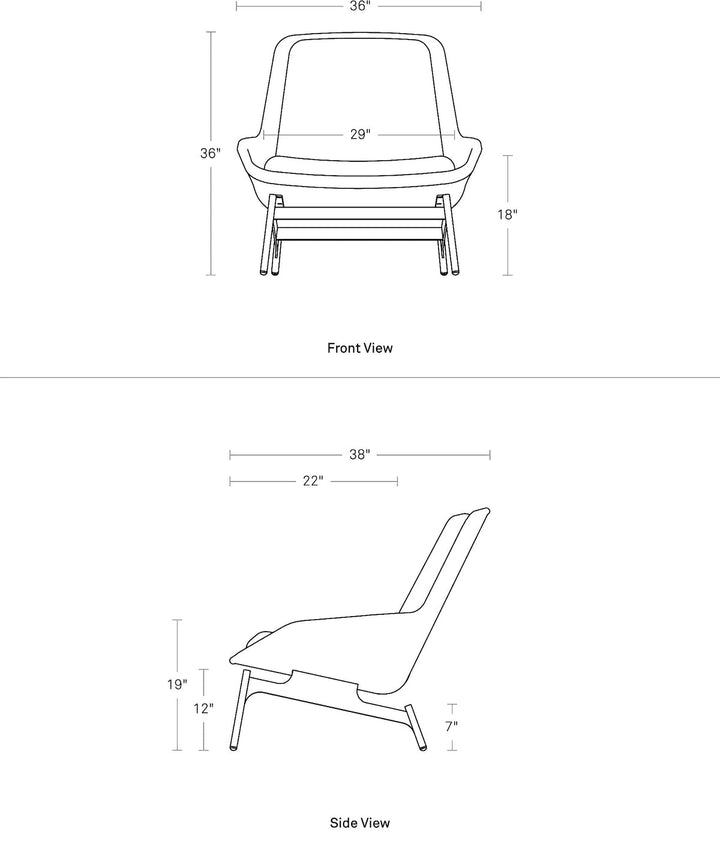 Field Lounge Chair - New Colours