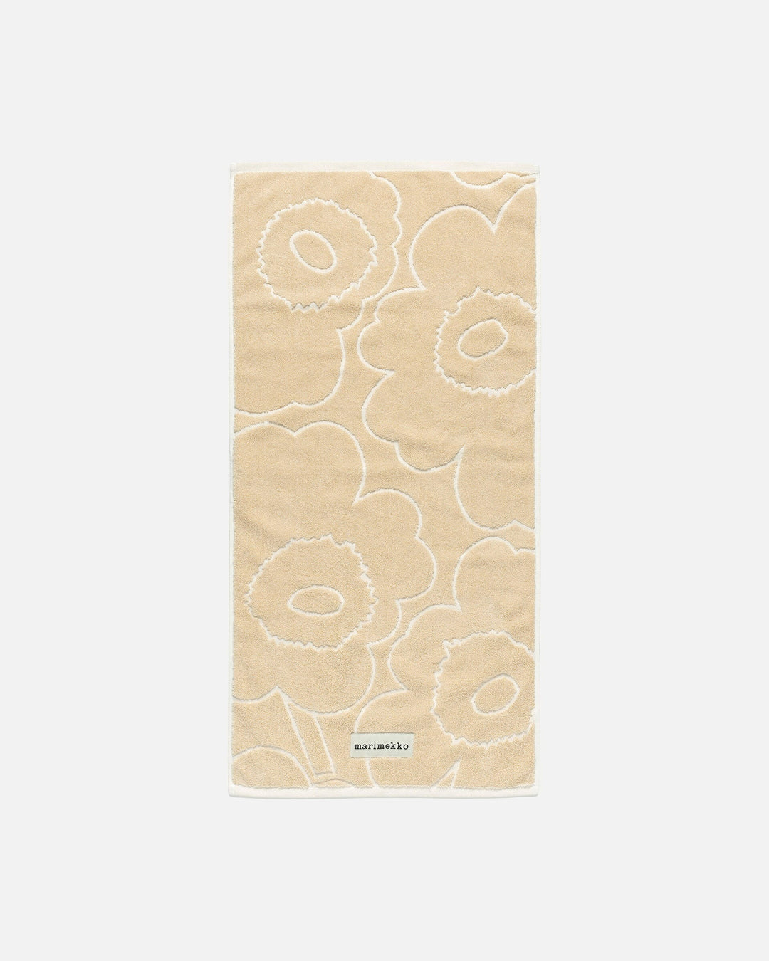 piirto unikko hand towel - beige