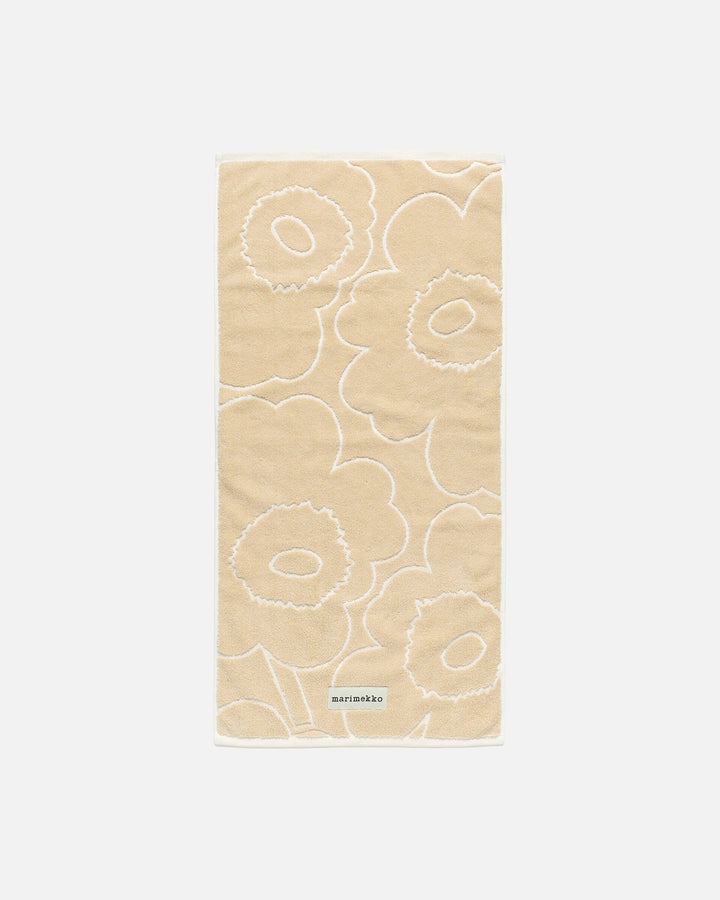 piirto unikko hand towel - beige