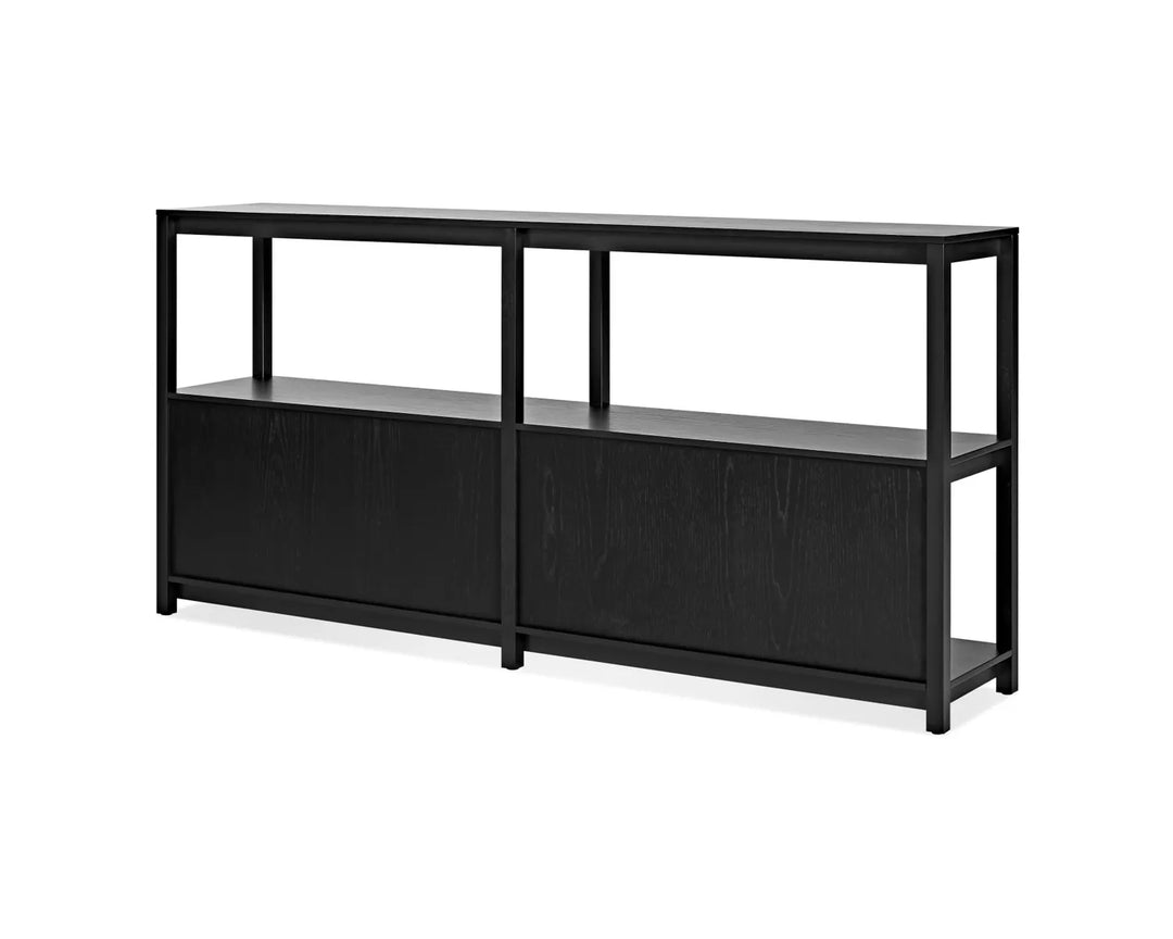 Open Plan Large Low Bookcase