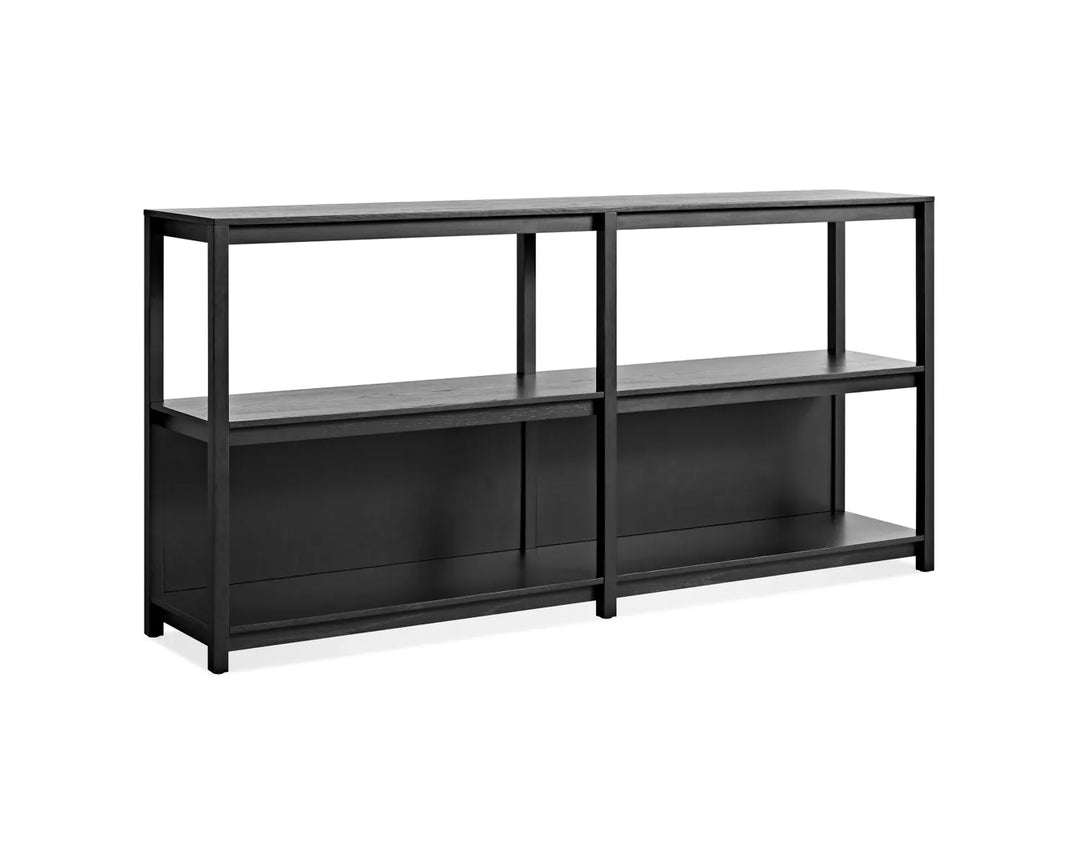 Open Plan Large Low Bookcase