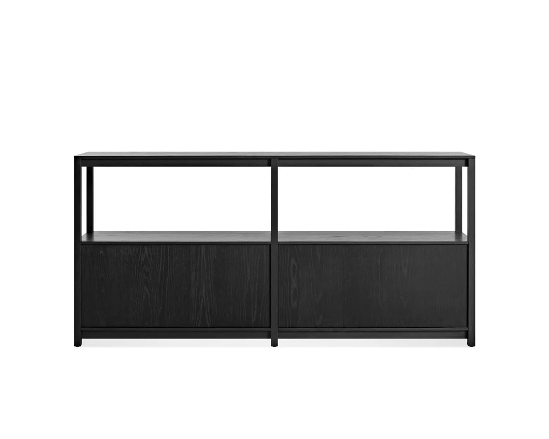 Open Plan Large Low Bookcase