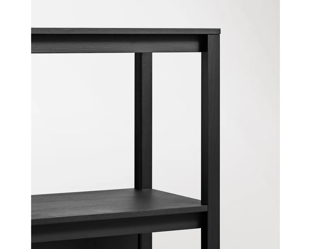 Open Plan Large Low Bookcase