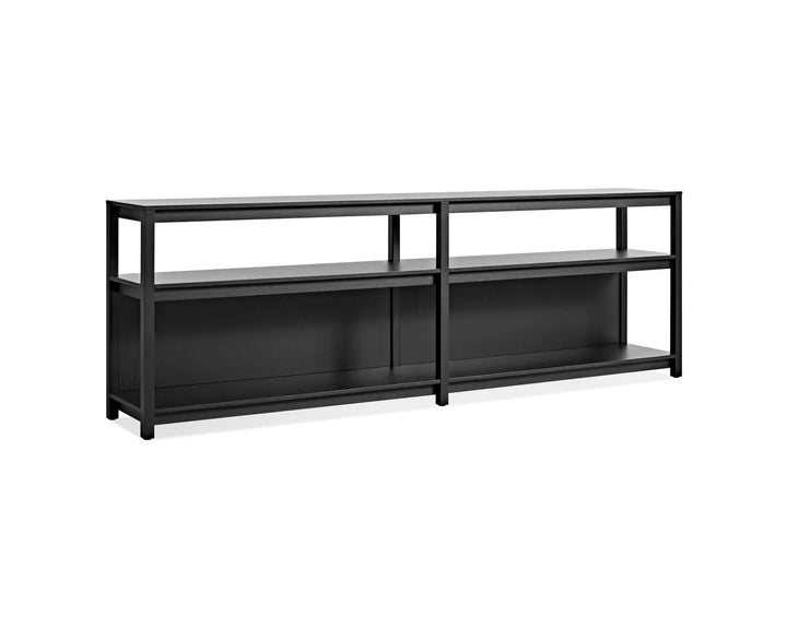 Open Plan Long and Low Bookcase
