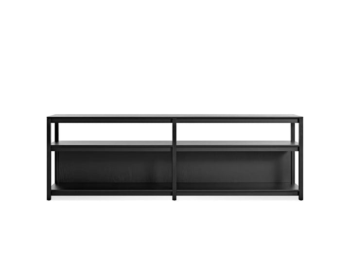 Open Plan Long and Low Bookcase